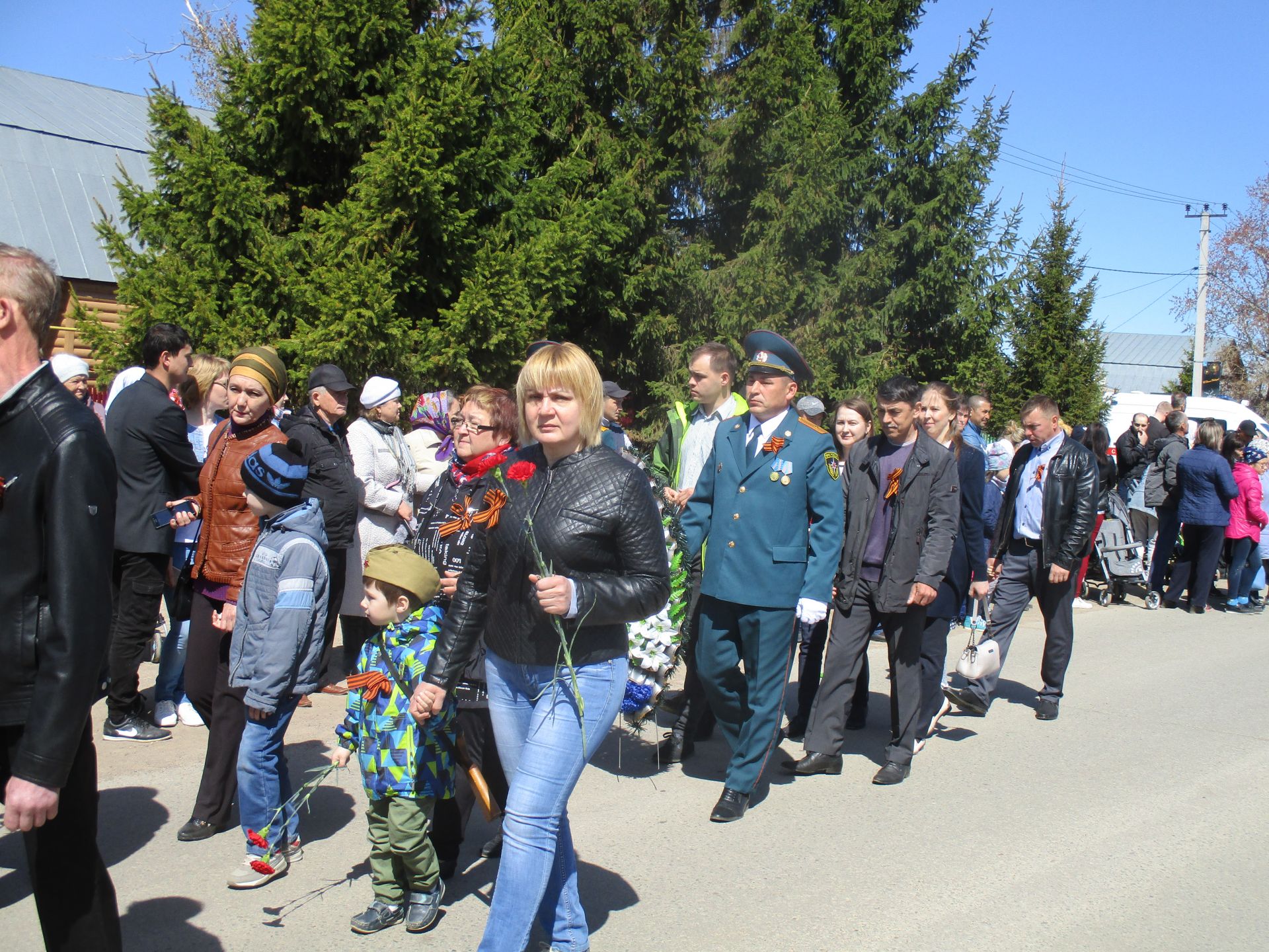 В Рыбной - Слободе  прошел праздник 9 мая