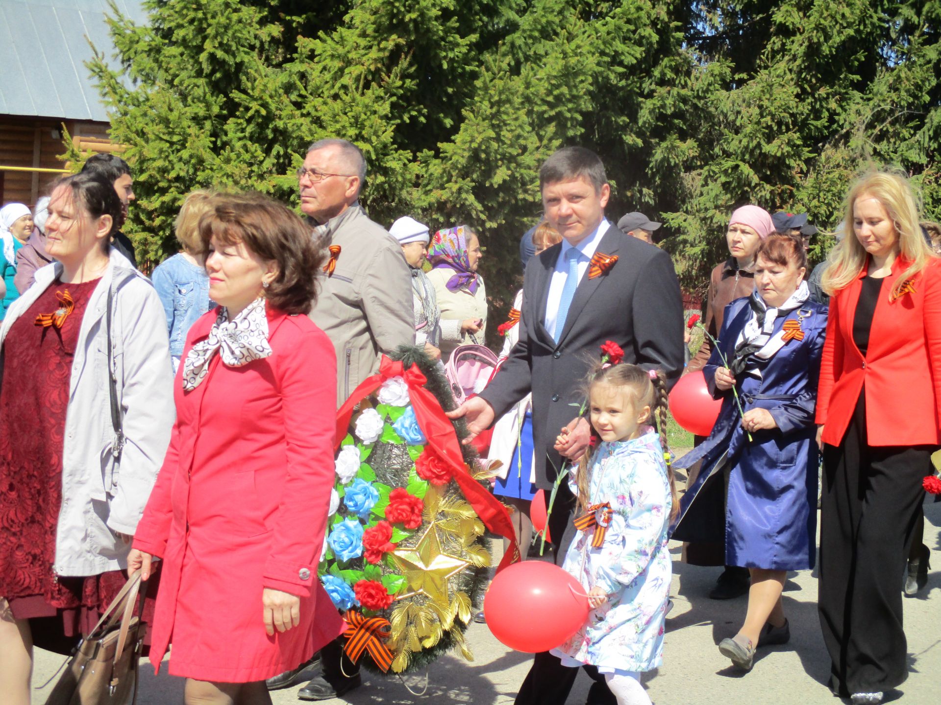 В Рыбной - Слободе  прошел праздник 9 мая