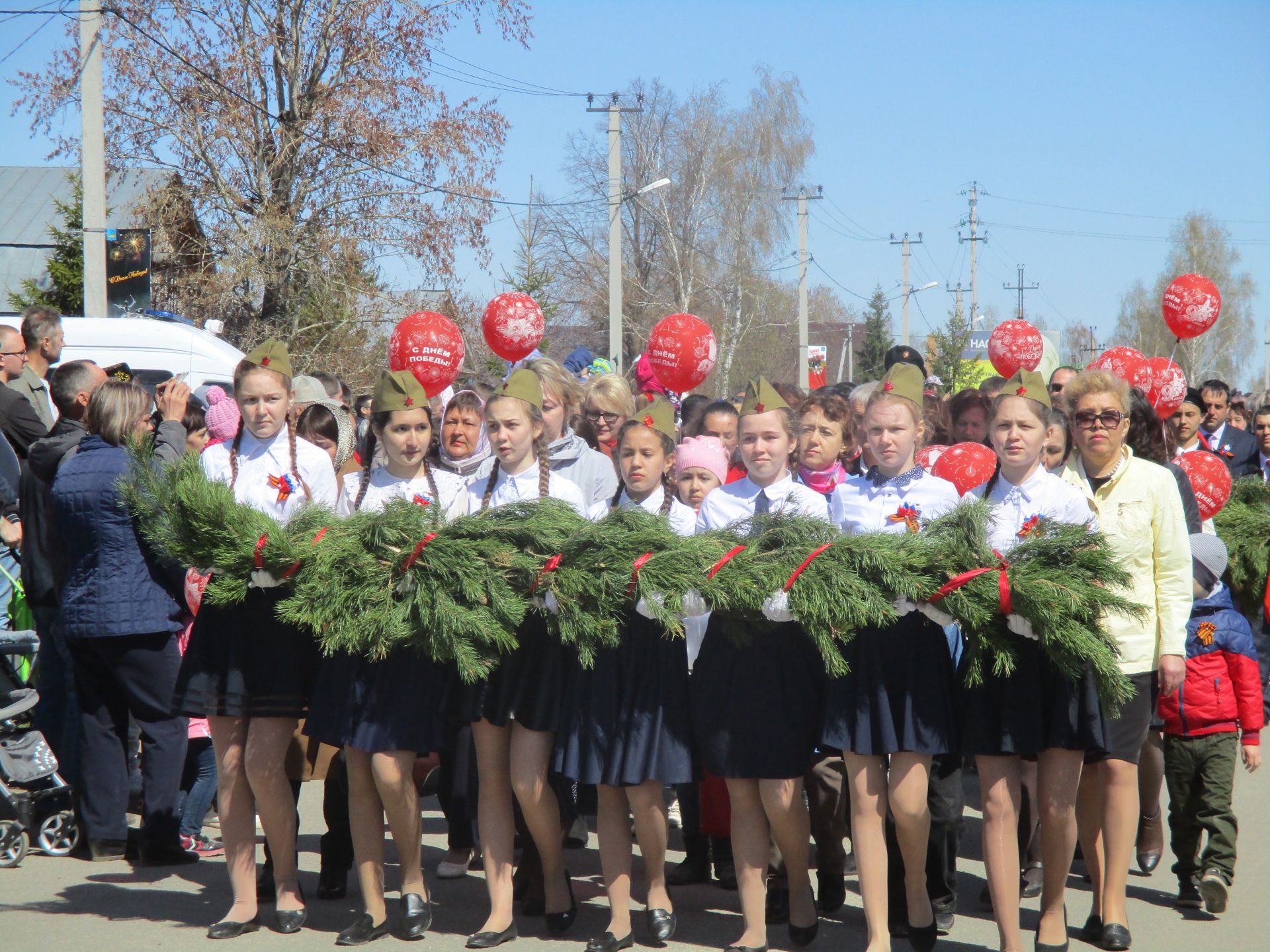 В Рыбной - Слободе  прошел праздник 9 мая