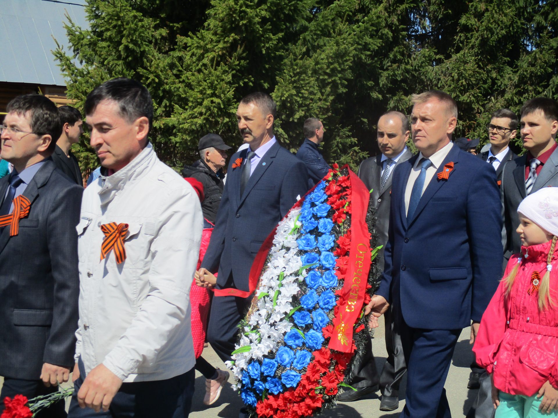 В Рыбной - Слободе  прошел праздник 9 мая