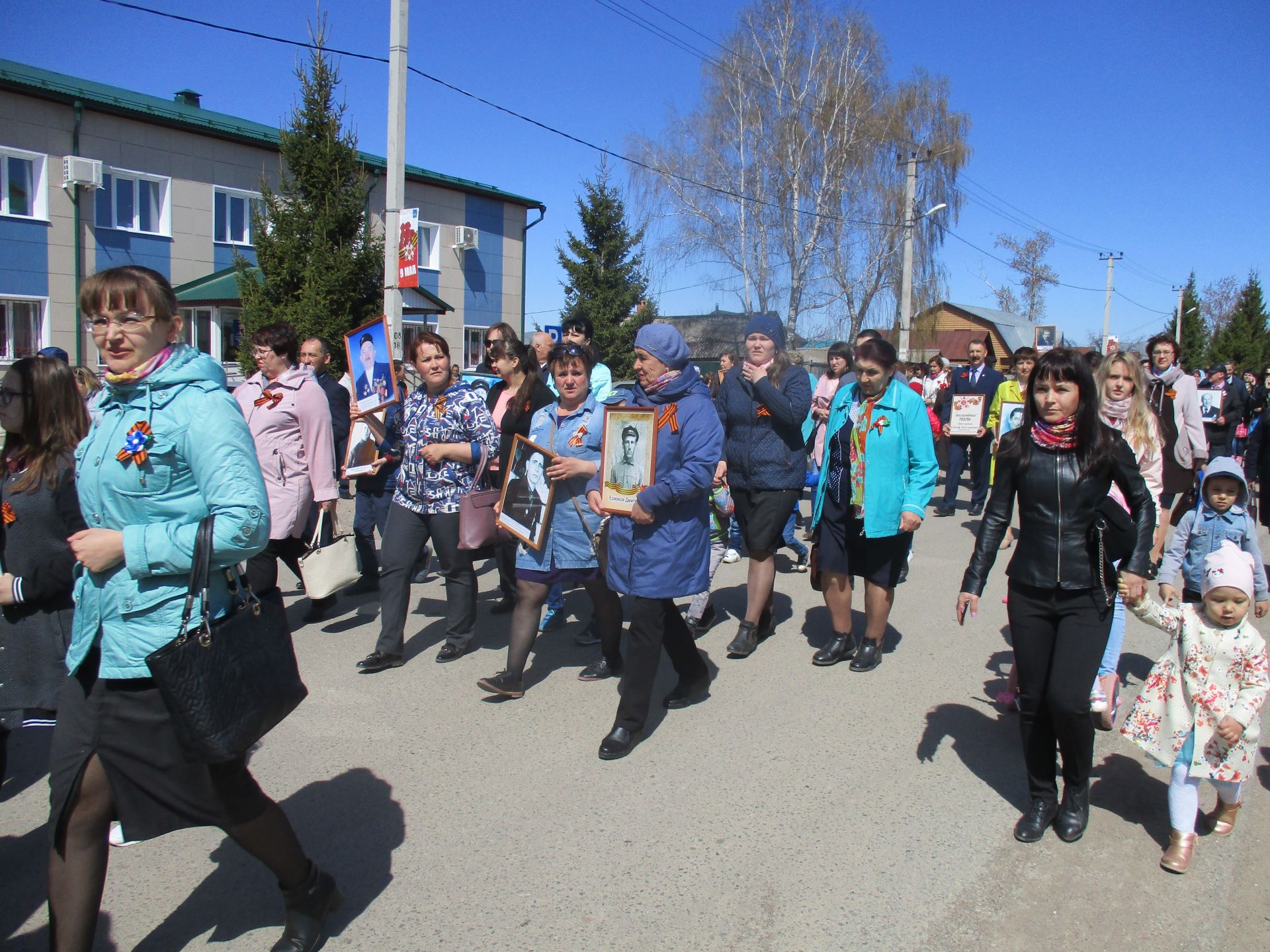 В Рыбной - Слободе  прошел праздник 9 мая