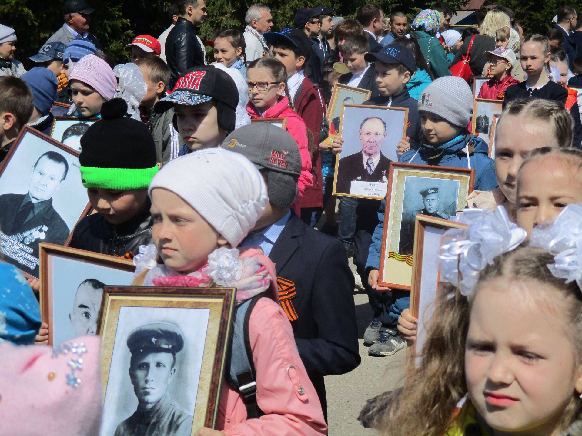 В Рыбной - Слободе  прошел праздник 9 мая