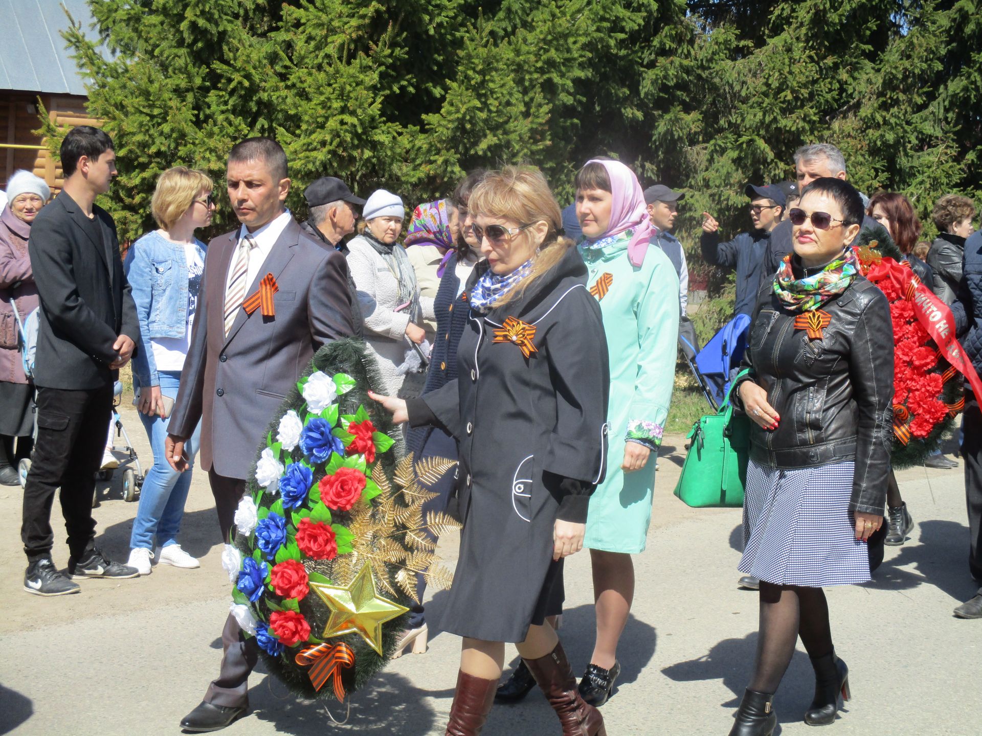 В Рыбной - Слободе  прошел праздник 9 мая