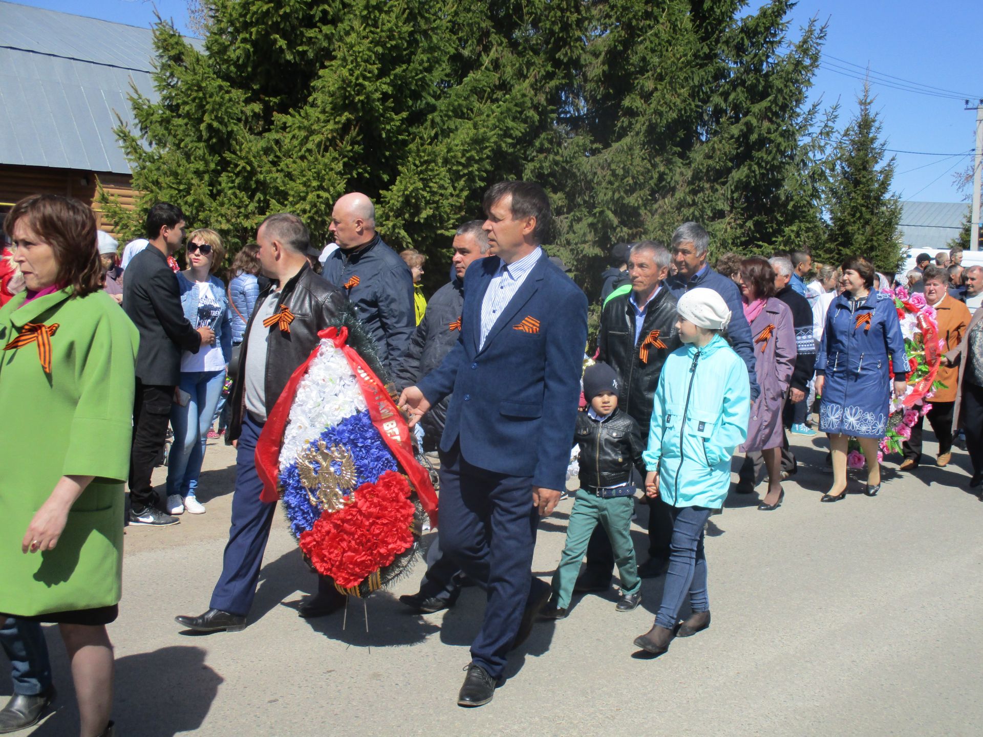 В Рыбной - Слободе  прошел праздник 9 мая