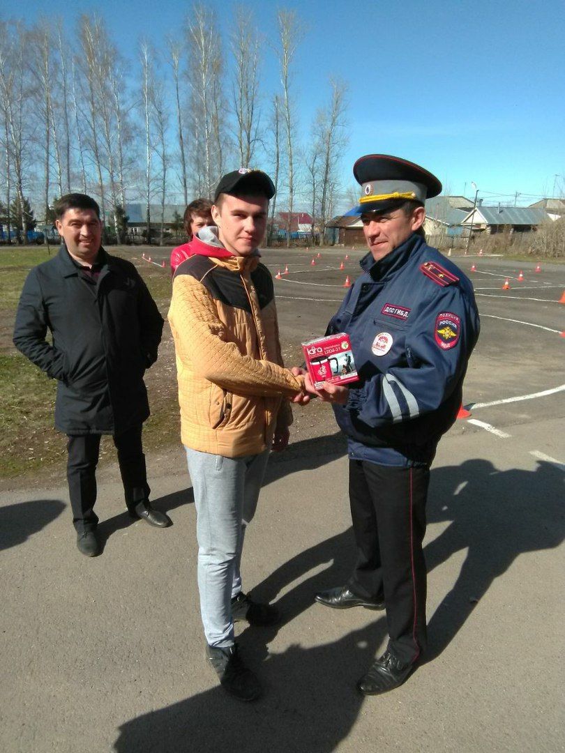 В Рыбной Слободе прошли соревнования " Юный водитель 2018"