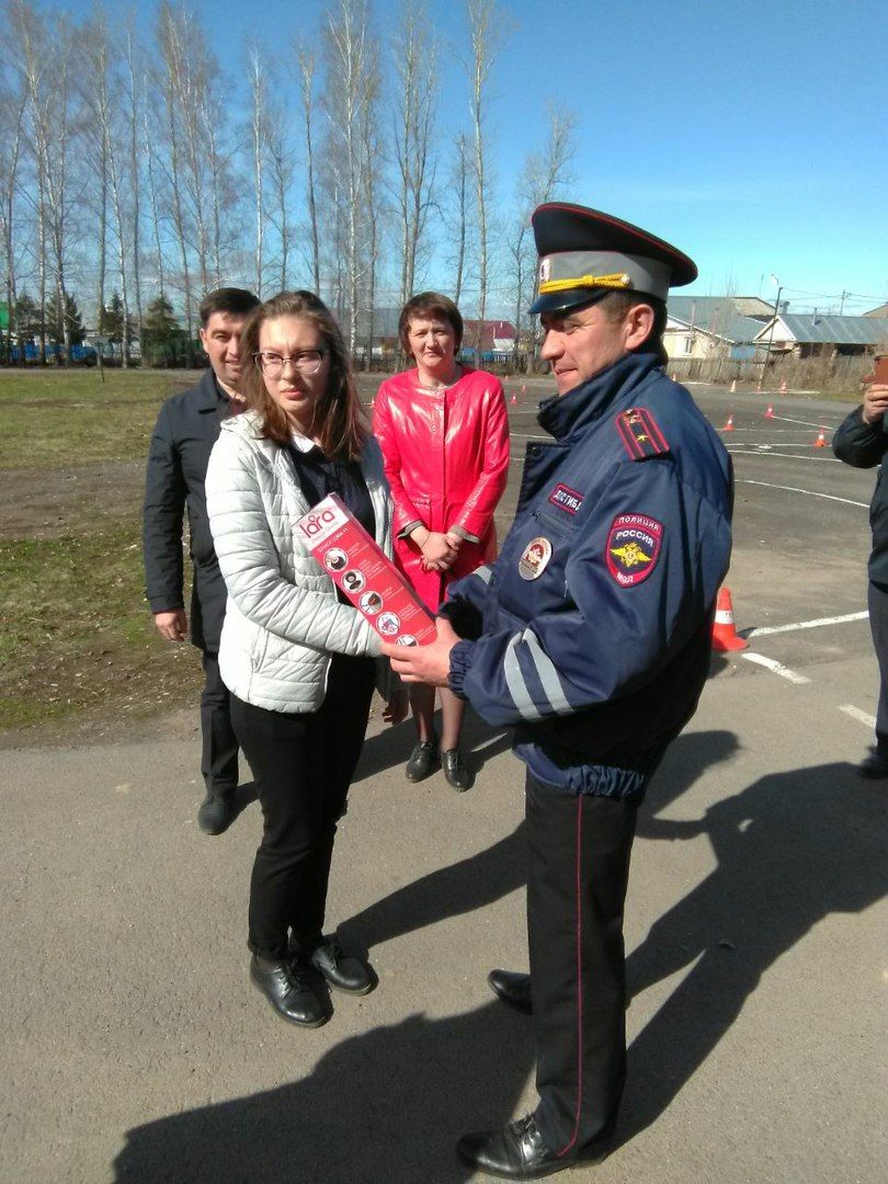 В Рыбной Слободе прошли соревнования " Юный водитель 2018"