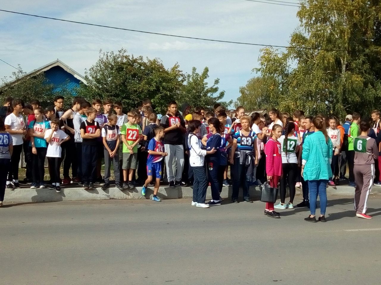 В Рыбной Слободе прошли  соревнования по кроссу (ФОТОРЕПОРТАЖ)