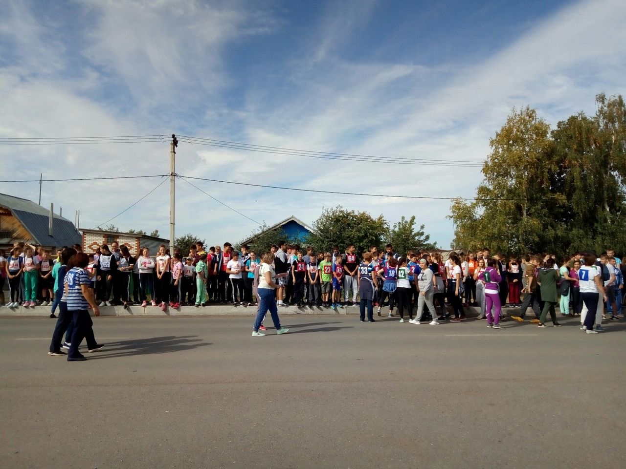 В Рыбной Слободе прошли  соревнования по кроссу (ФОТОРЕПОРТАЖ)