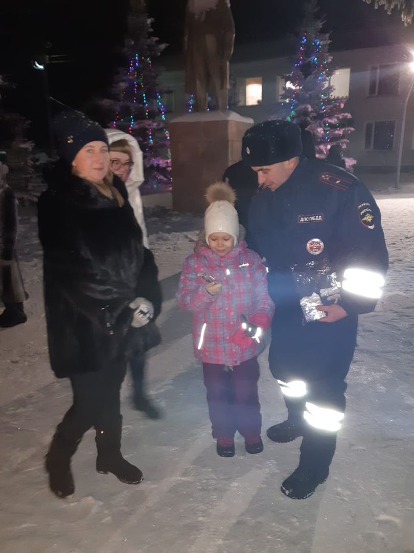 В Рыбной Слободе продолжается акция «Стань заметнее!»