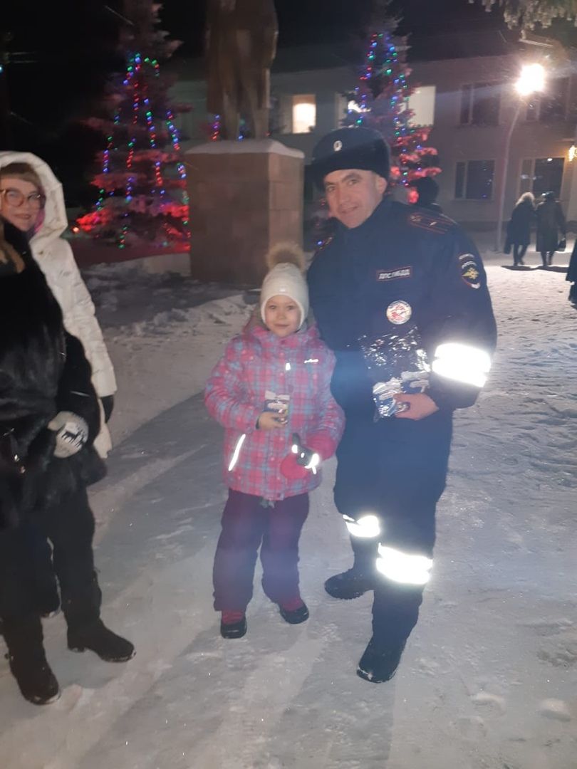 В Рыбной Слободе продолжается акция «Стань заметнее!»