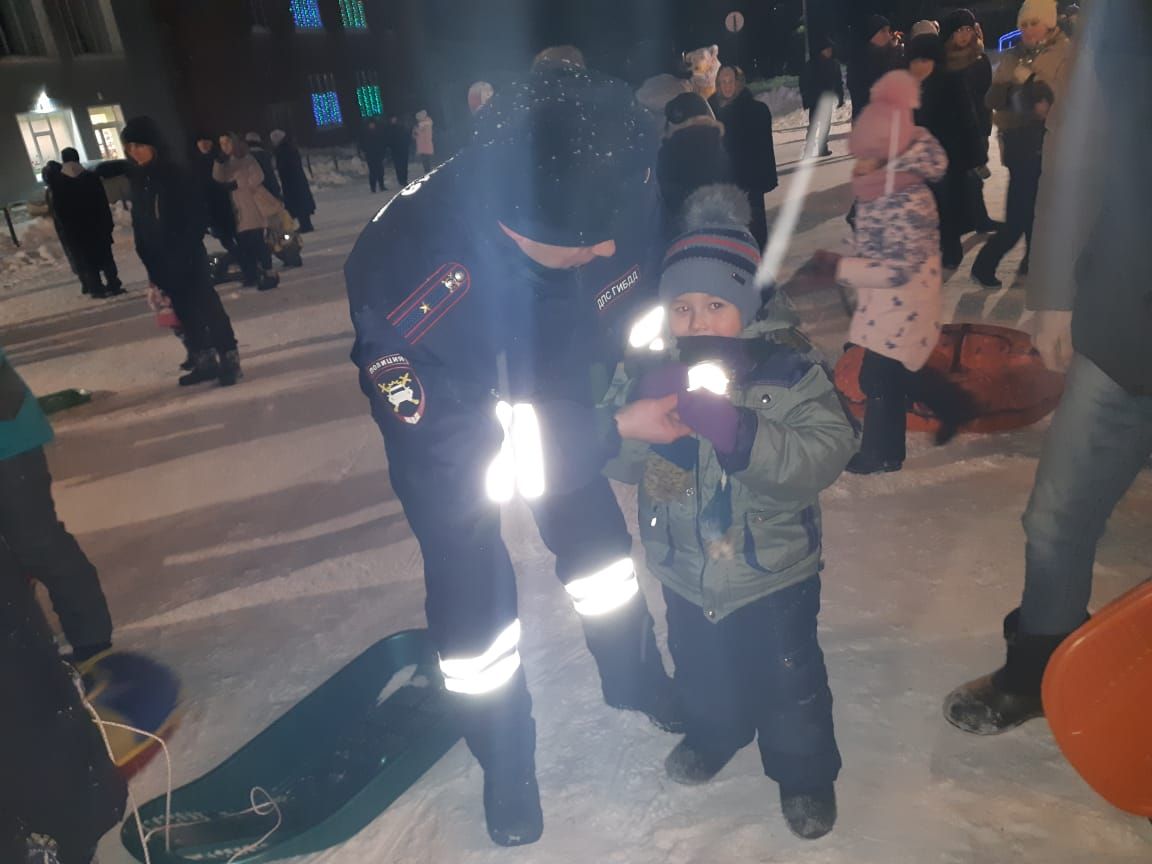 В Рыбной Слободе продолжается акция «Стань заметнее!»