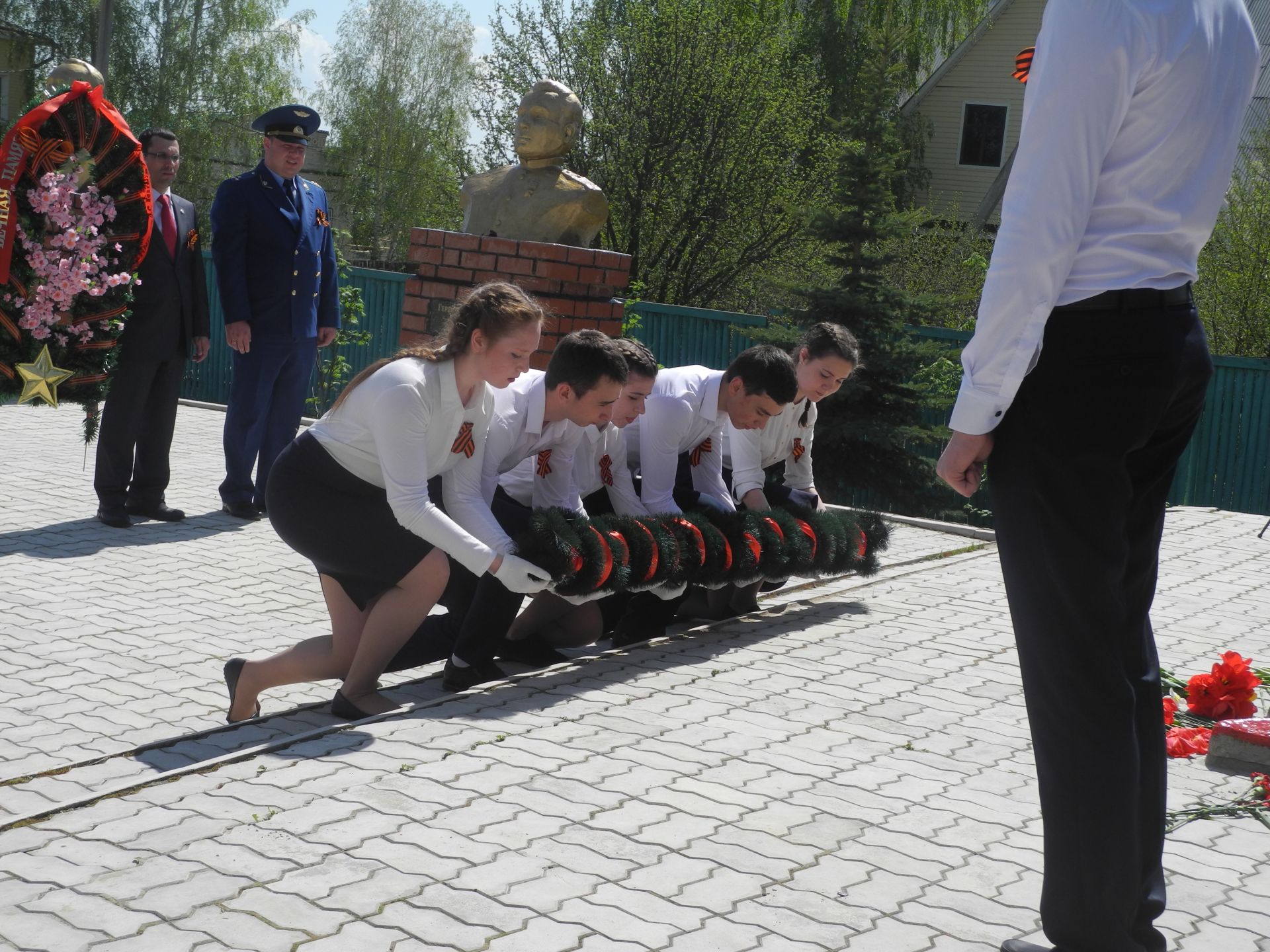 В Рыбной Слободе почтили память погибших на Великой Отечественной войне