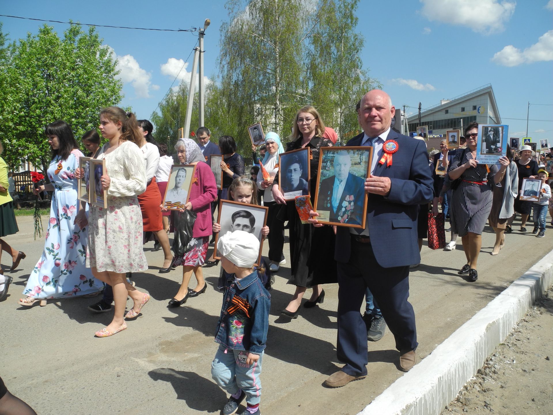 В Рыбной Слободе почтили память погибших на Великой Отечественной войне