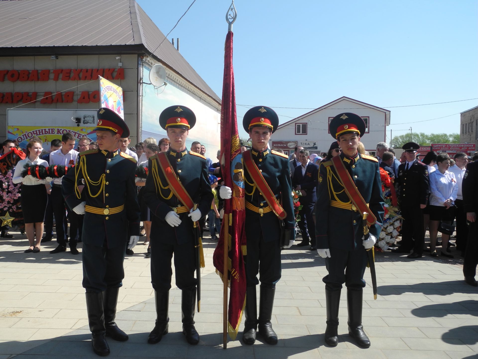 Фоторепортаж с праздника  в честь Дня Великой Победы в Рыбной Слободе