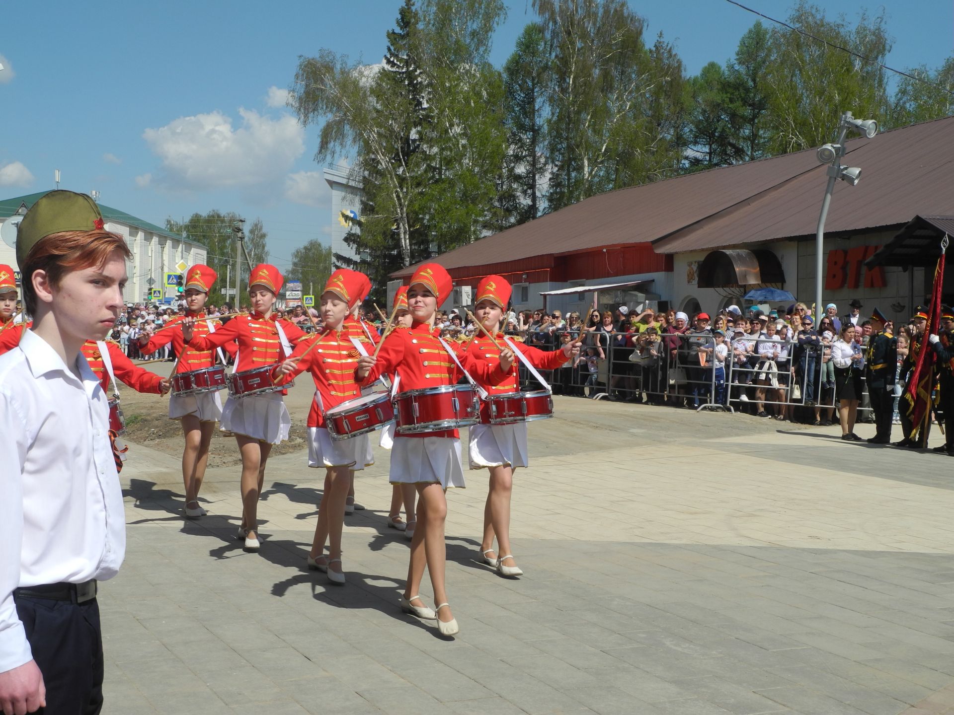 Фоторепортаж с праздника  в честь Дня Великой Победы в Рыбной Слободе