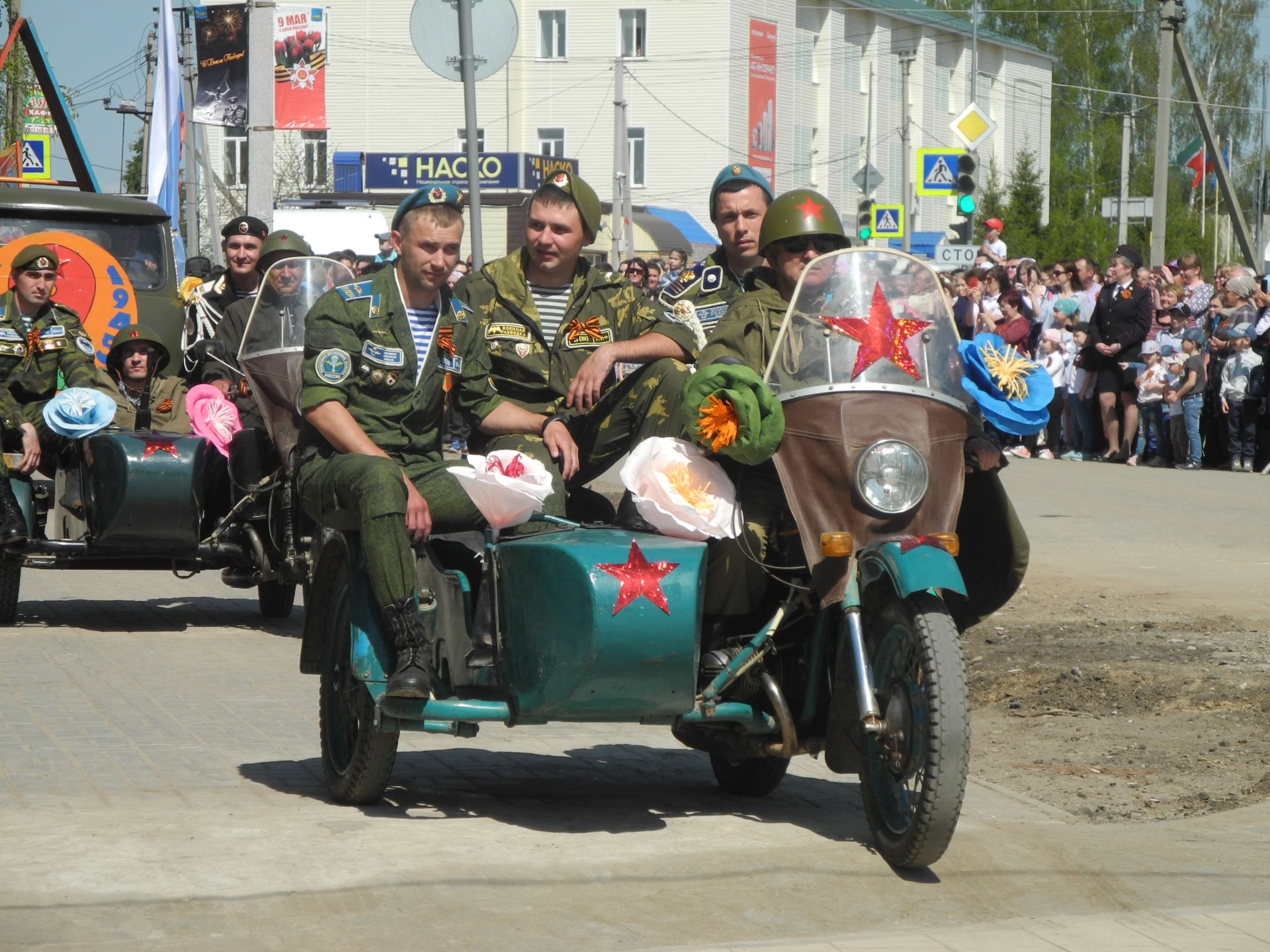 Фоторепортаж с праздника  в честь Дня Великой Победы в Рыбной Слободе