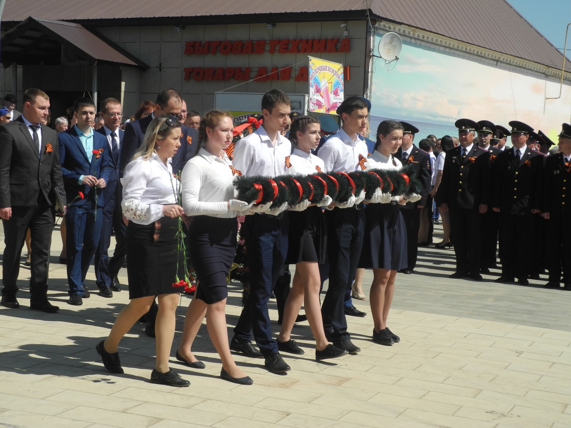 Фоторепортаж с праздника  в честь Дня Великой Победы в Рыбной Слободе