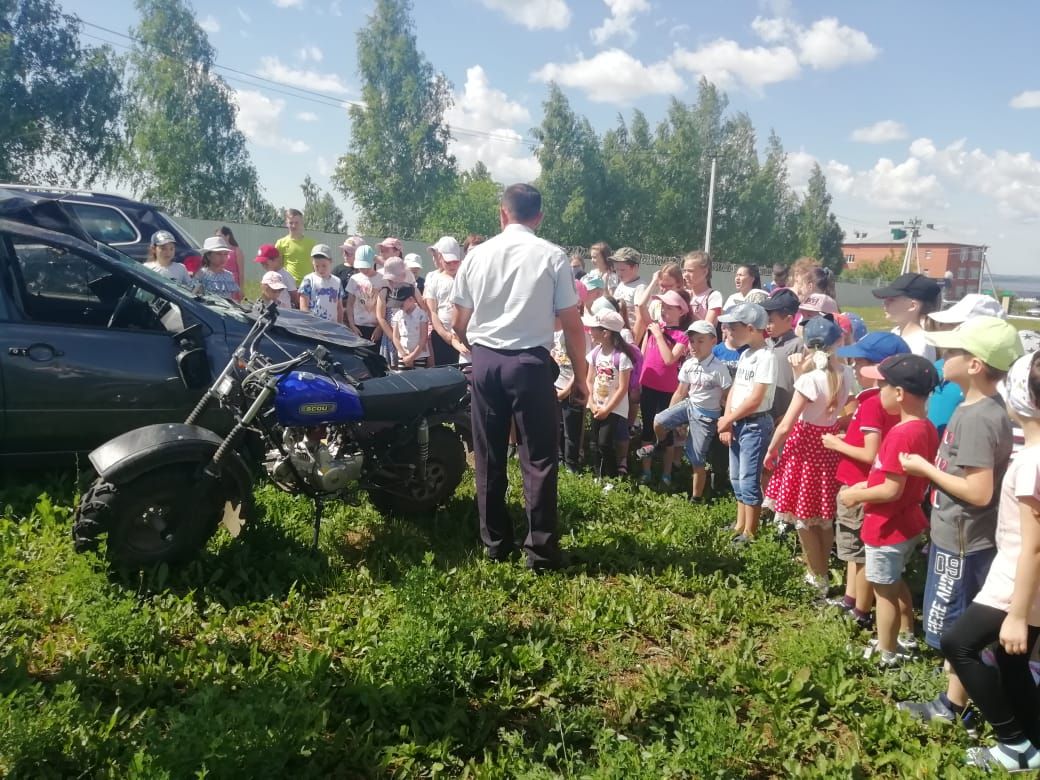 Рыбнослободским школьникам рассказали о последствиях ДТП 