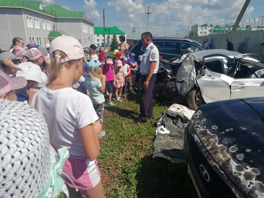 Рыбнослободским школьникам рассказали о последствиях ДТП 