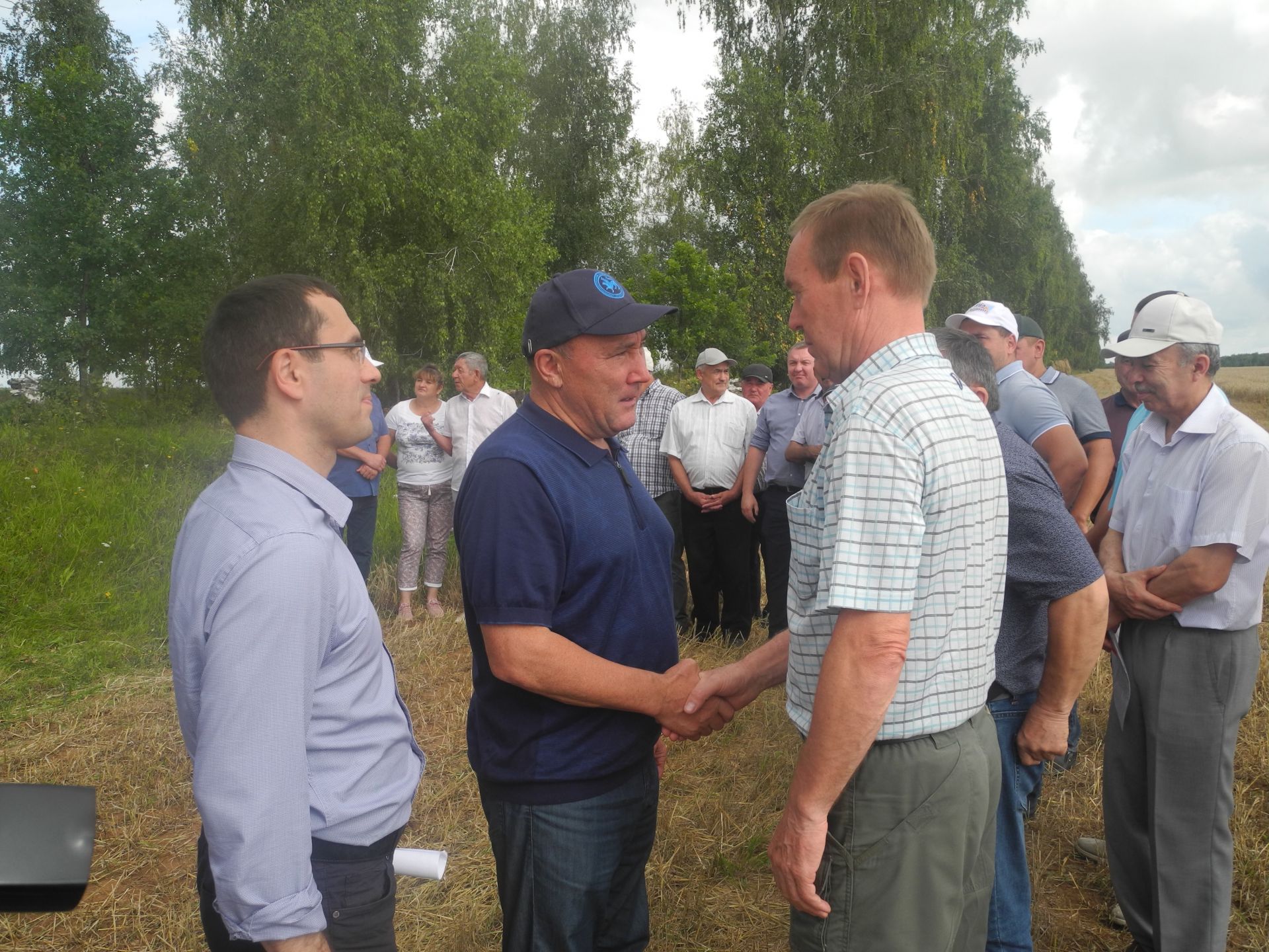 Заместитель Премьер-министра Республики Татарстан, министр сельского хозяйства и продовольствия РТ Марат Ахметов посетил Рыбно - Слободский район