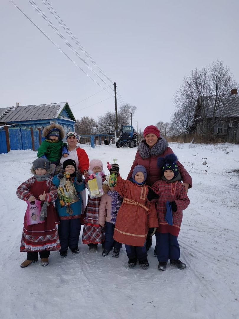 Как дружны всегда наши два села