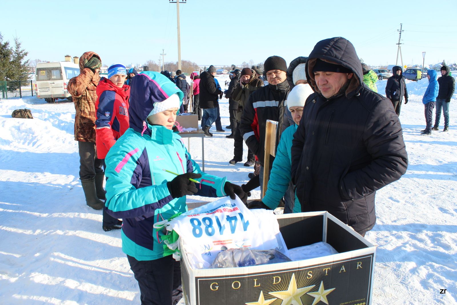 В Рыбно-Слободском районе в соревнованиях по лыжной гонке участвовали 826 человек