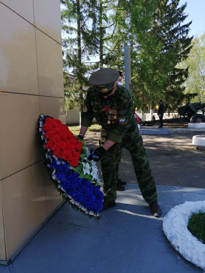 Фоторепортаж с митинга, посвященного 75-ой годовщине Великой Победы в Великой Отечественной войне, прошедшего в  Рыбной Слободе