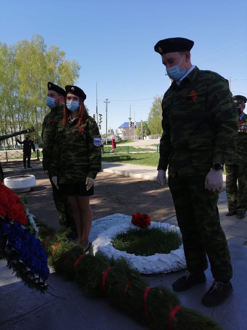 Фоторепортаж с митинга, посвященного 75-ой годовщине Великой Победы в Великой Отечественной войне, прошедшего в  Рыбной Слободе