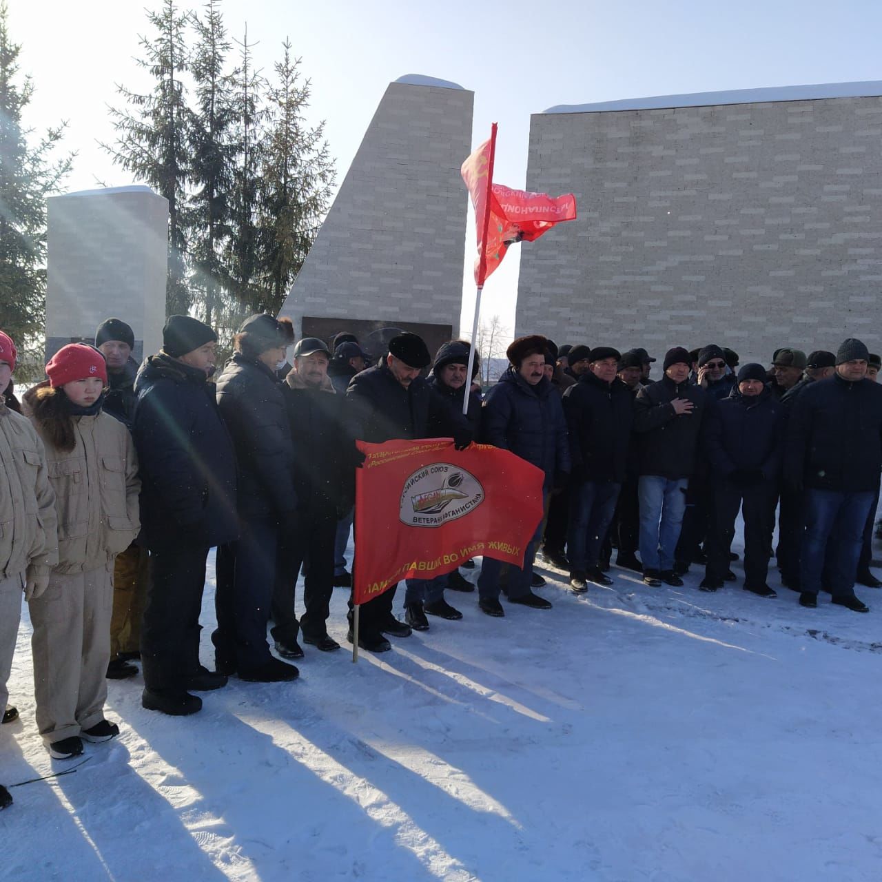 Афганистан - наша память и боль. Фоторепортаж с митинга в Рыбной Слободе.