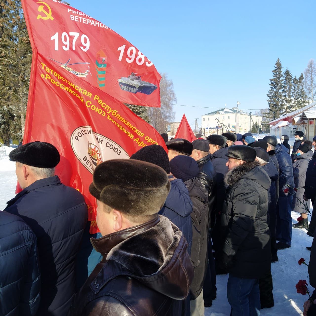 Афганистан - наша память и боль. Фоторепортаж с митинга в Рыбной Слободе.