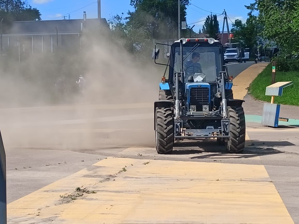 В Рыбно - Слободском районе продолжаются работы по благоустройству