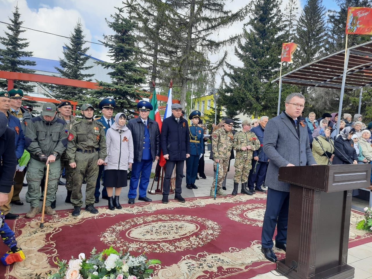 Фоторепортаж с празднования Дня Победы в Рыбной Слободе