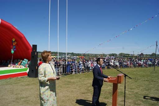 Фоторепортаж с Сабантуя  Рыбно Слободского района