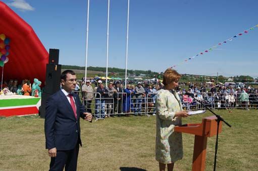 Фоторепортаж с Сабантуя  Рыбно Слободского района