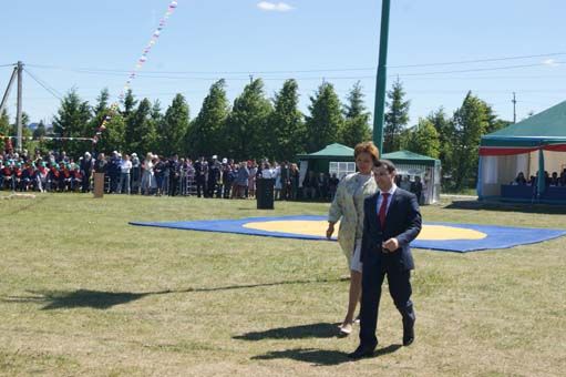 Фоторепортаж с Сабантуя  Рыбно Слободского района