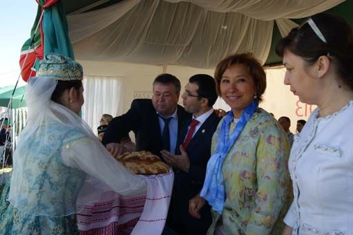 Фоторепортаж с Сабантуя  Рыбно Слободского района