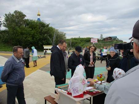 Фоторепортаж с праздника Дня России в Рыбно Слободском районе