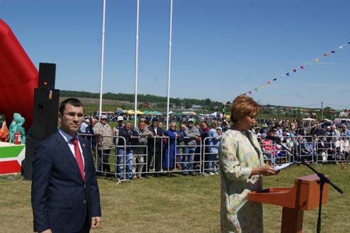 Фоторепортаж с Сабантуя  Рыбно Слободского района