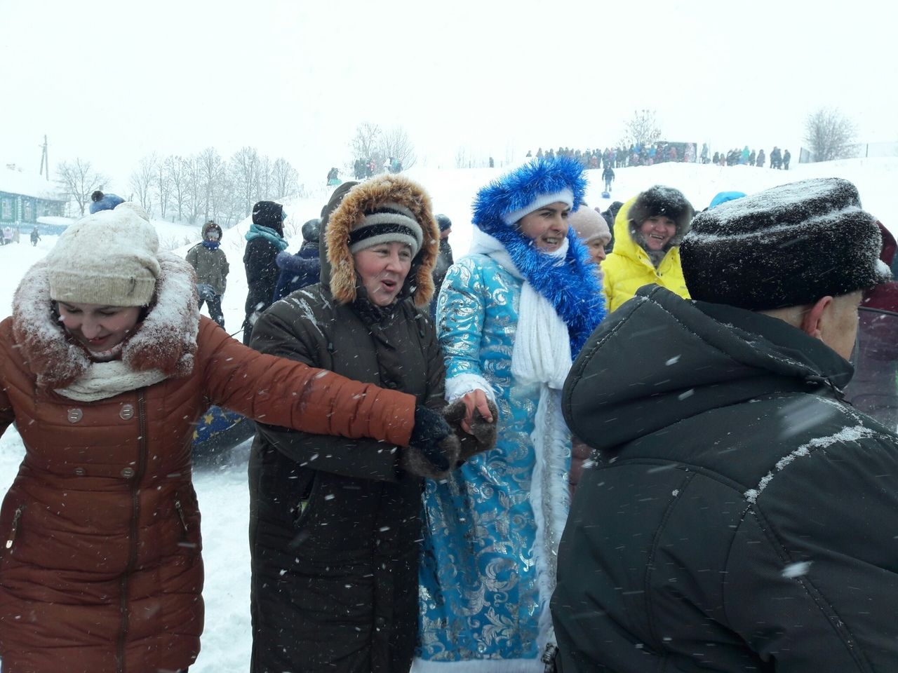 Кар-бураннар да адаштыра алмаган Югарытегермәнлеклеләрне. Чираттагы мәртәбә матур гадәтләренә тугры булып калганнар.