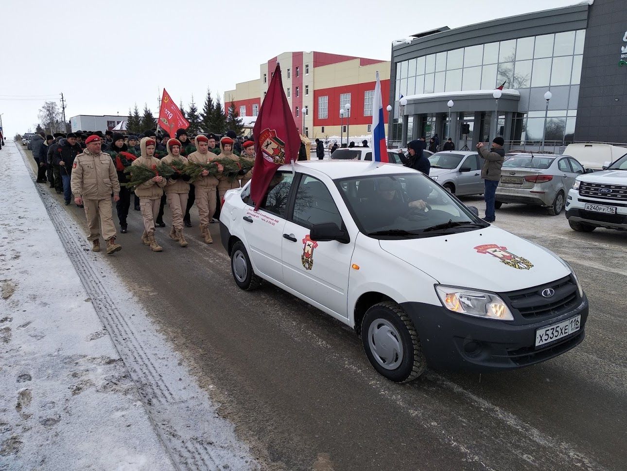 Прошел митинг по случаю возложения венков памяти погибших афганцев