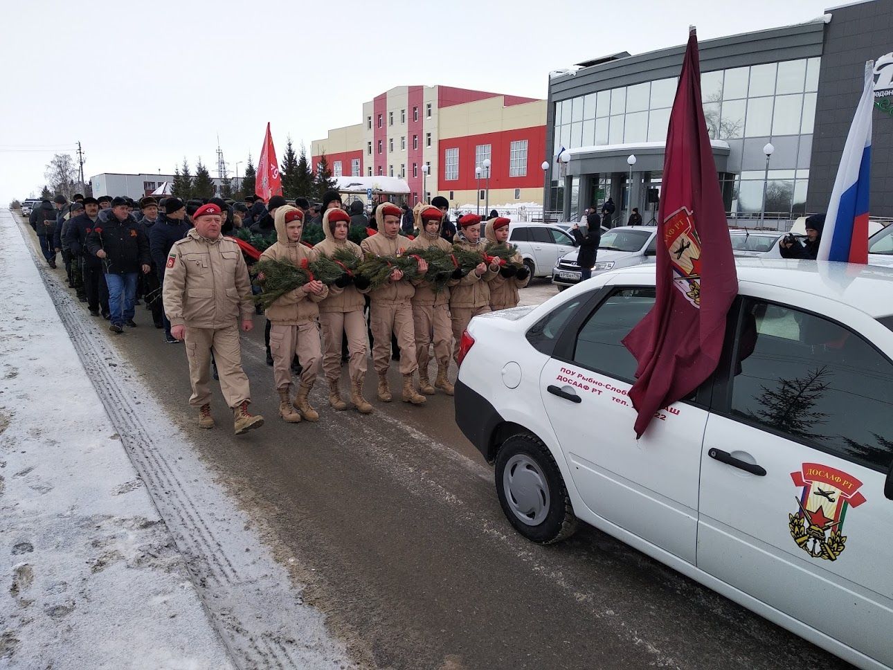 Прошел митинг по случаю возложения венков памяти погибших афганцев