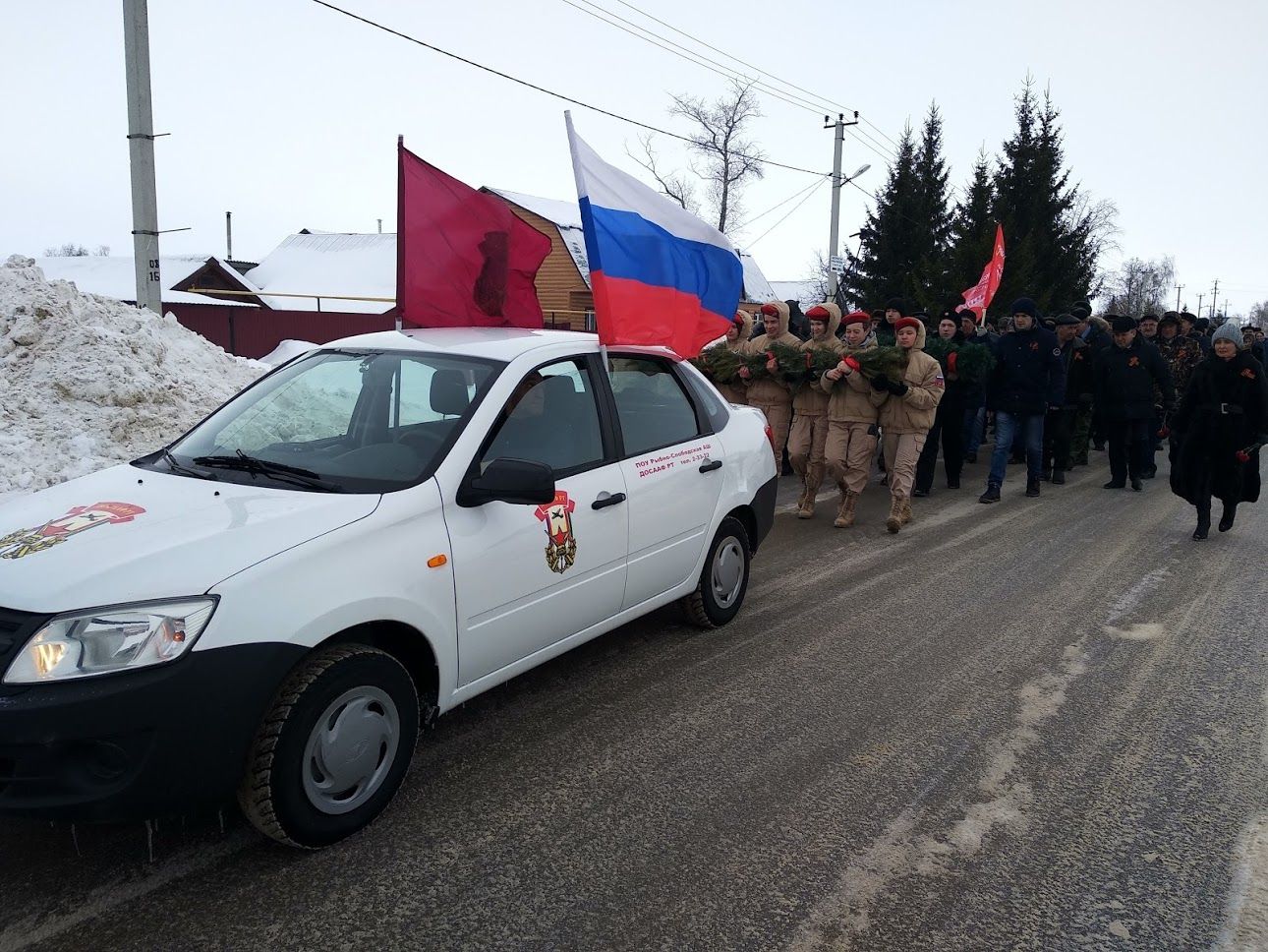 Прошел митинг по случаю возложения венков памяти погибших афганцев