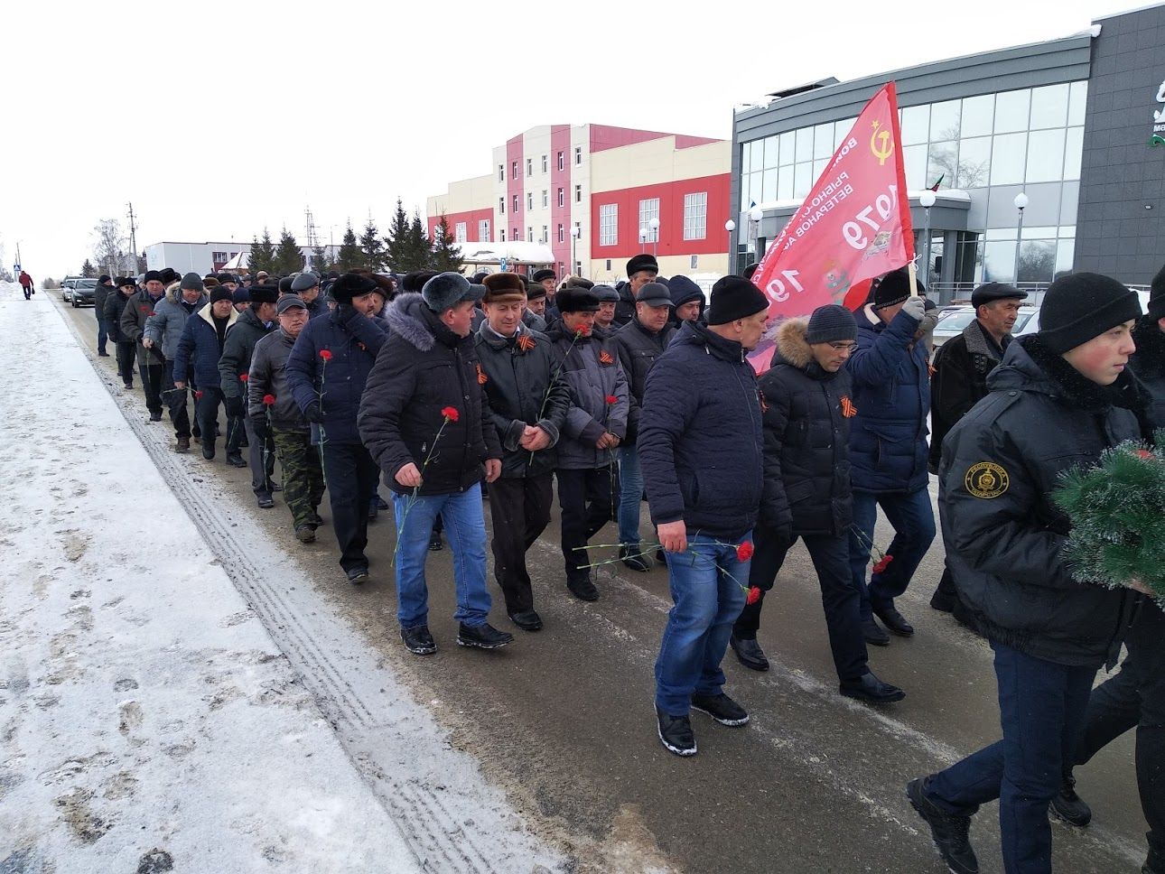 Прошел митинг по случаю возложения венков памяти погибших афганцев