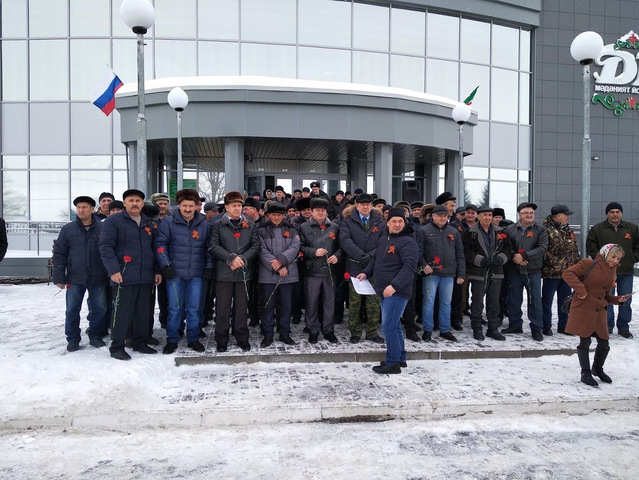 Прошел митинг по случаю возложения венков памяти погибших афганцев