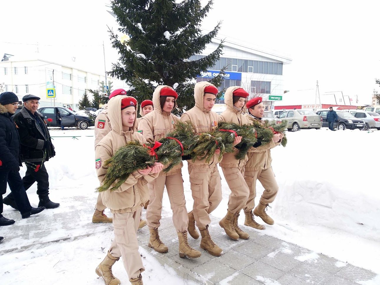 Балык Бистәсендә афганчылар хөрмәтенә  мемориалга веноклар куелды