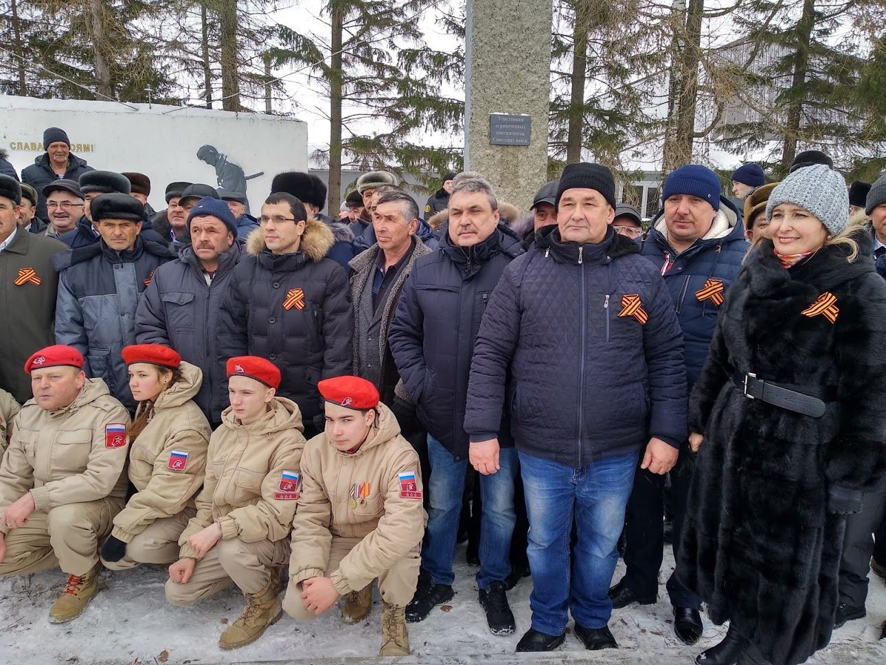 Прошел митинг по случаю возложения венков памяти погибших афганцев