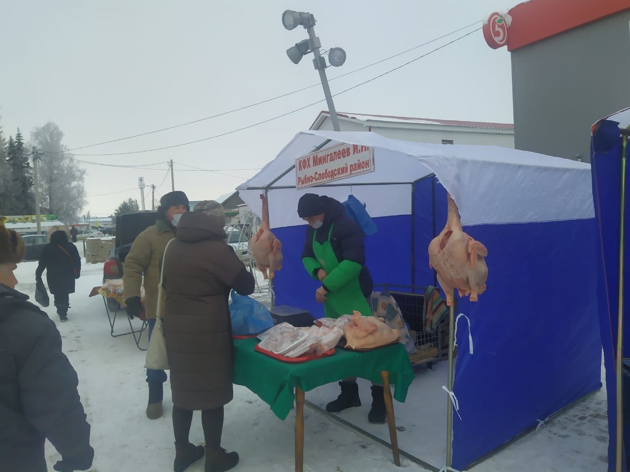 В Рыбно- Слободском районе состоялась  ярмарка