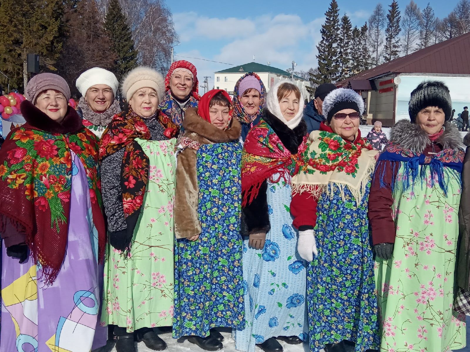 Рыбнослободцы пришли на  праздник Масленицы