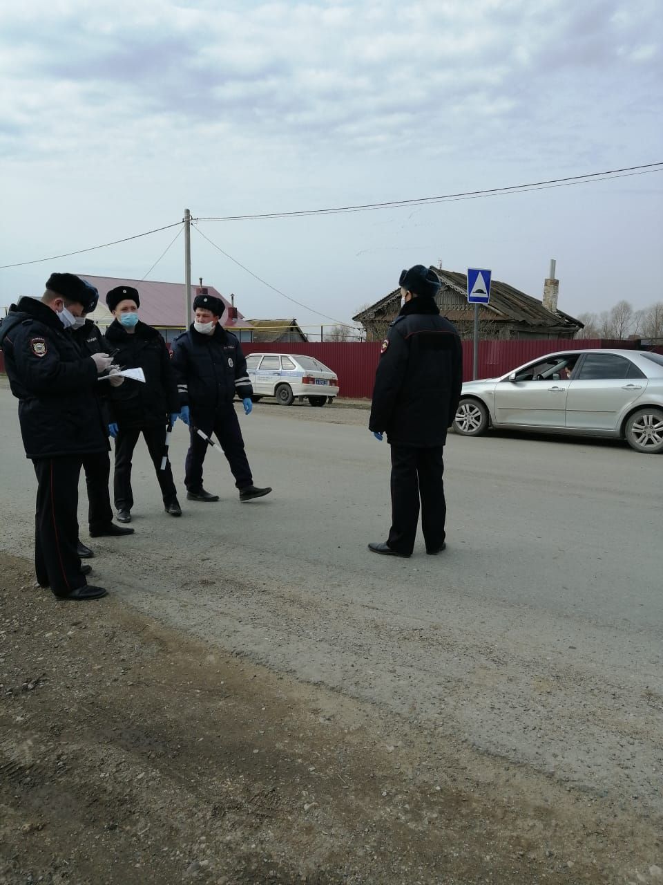 В Рыбно - Слободском районе соблюдение режима самоизоляции находится под постоянным контролем.