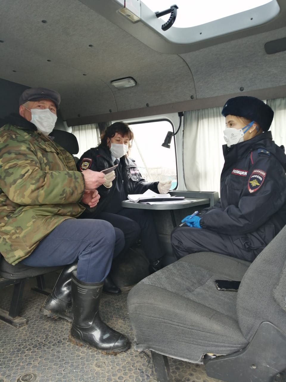 В Рыбно - Слободском районе соблюдение режима самоизоляции находится под постоянным контролем.